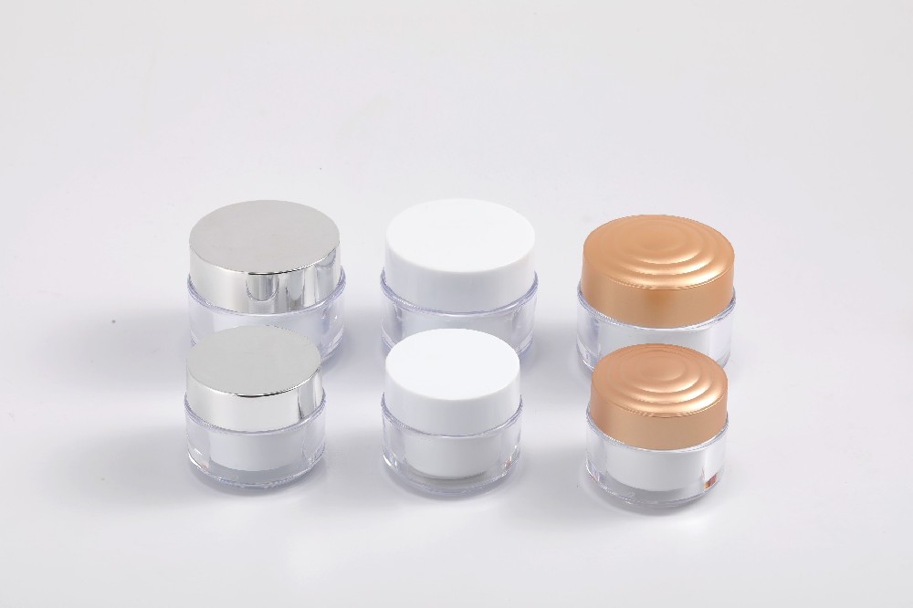 PET plastic cosmetic bottle, skin care cream jar, 120g face cream bottle, wide-mouth jar